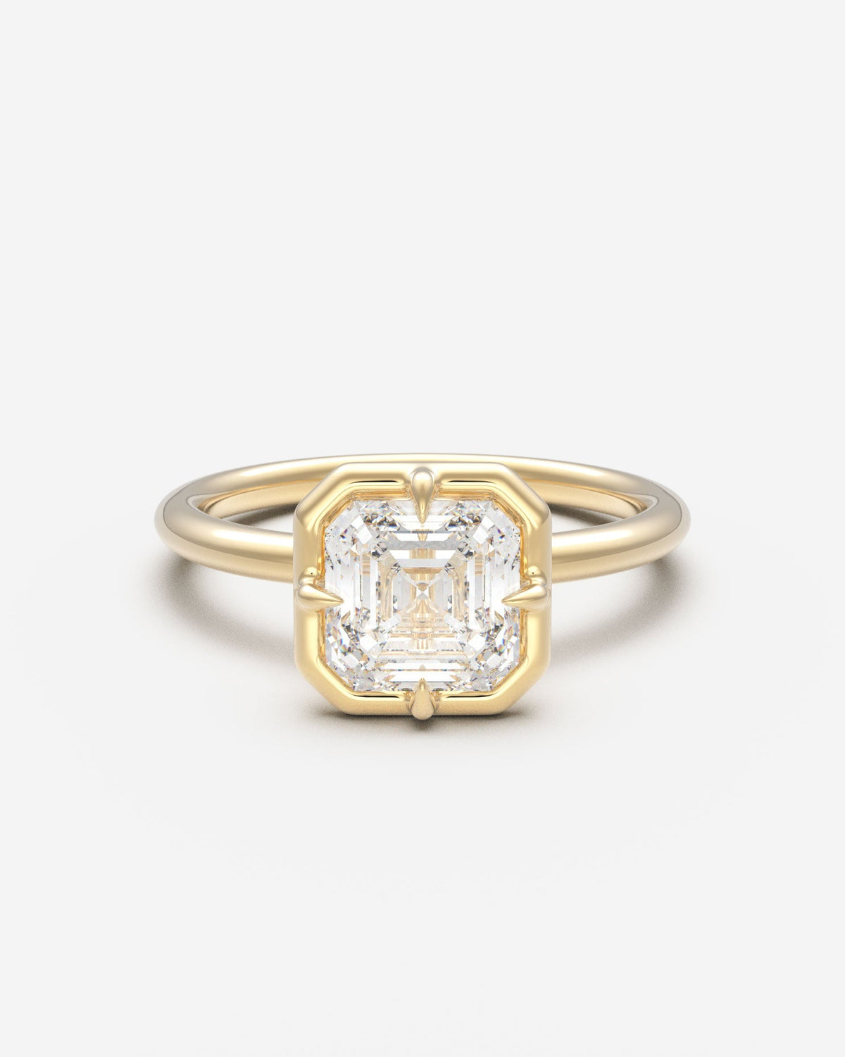 The Eclipse Solitaire — Asscher