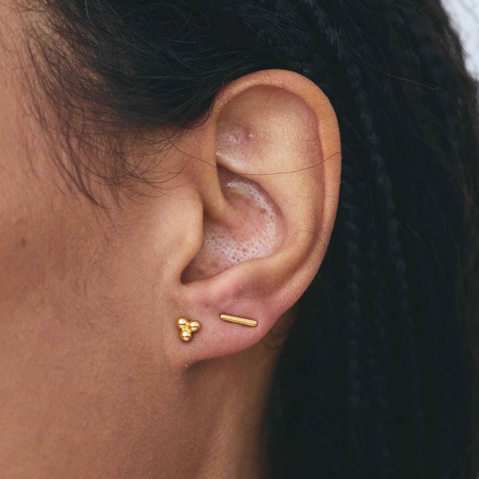Eden Studs Gold