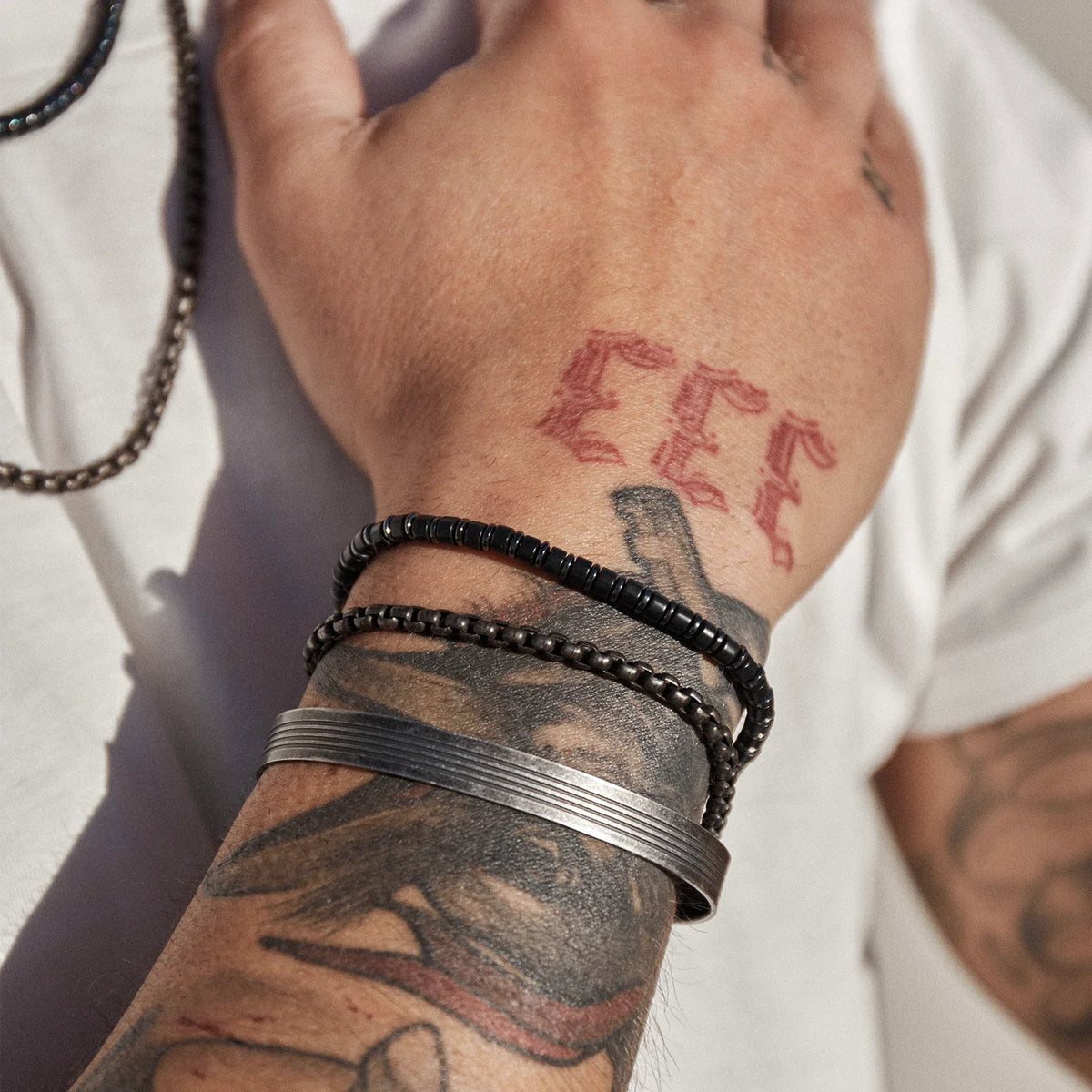 Elijah Mens Chain Bracelet