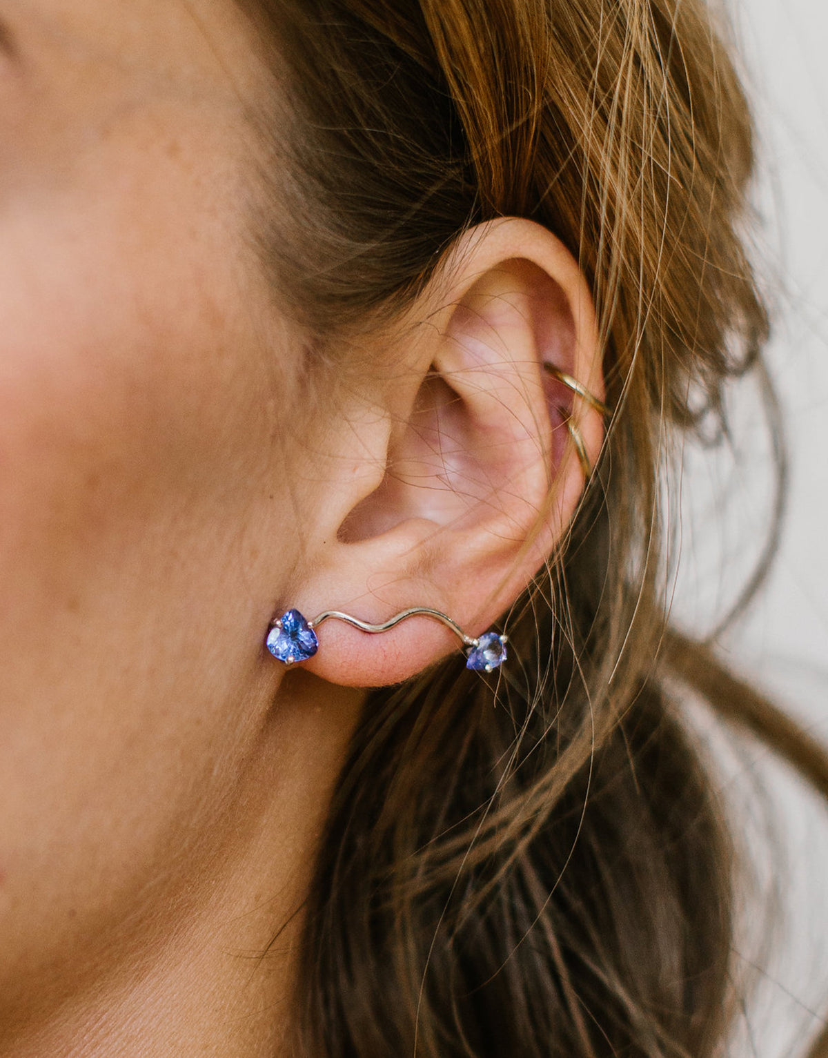 EARRING ELOISE TANZANITE