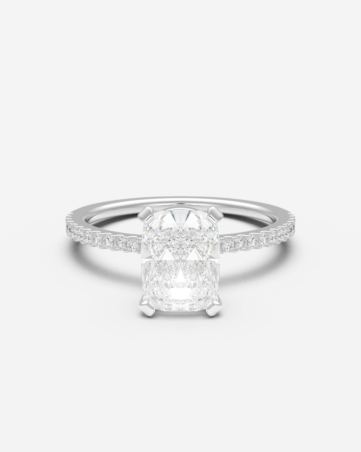 The Eternity Solitaire — Elongated Cushion
