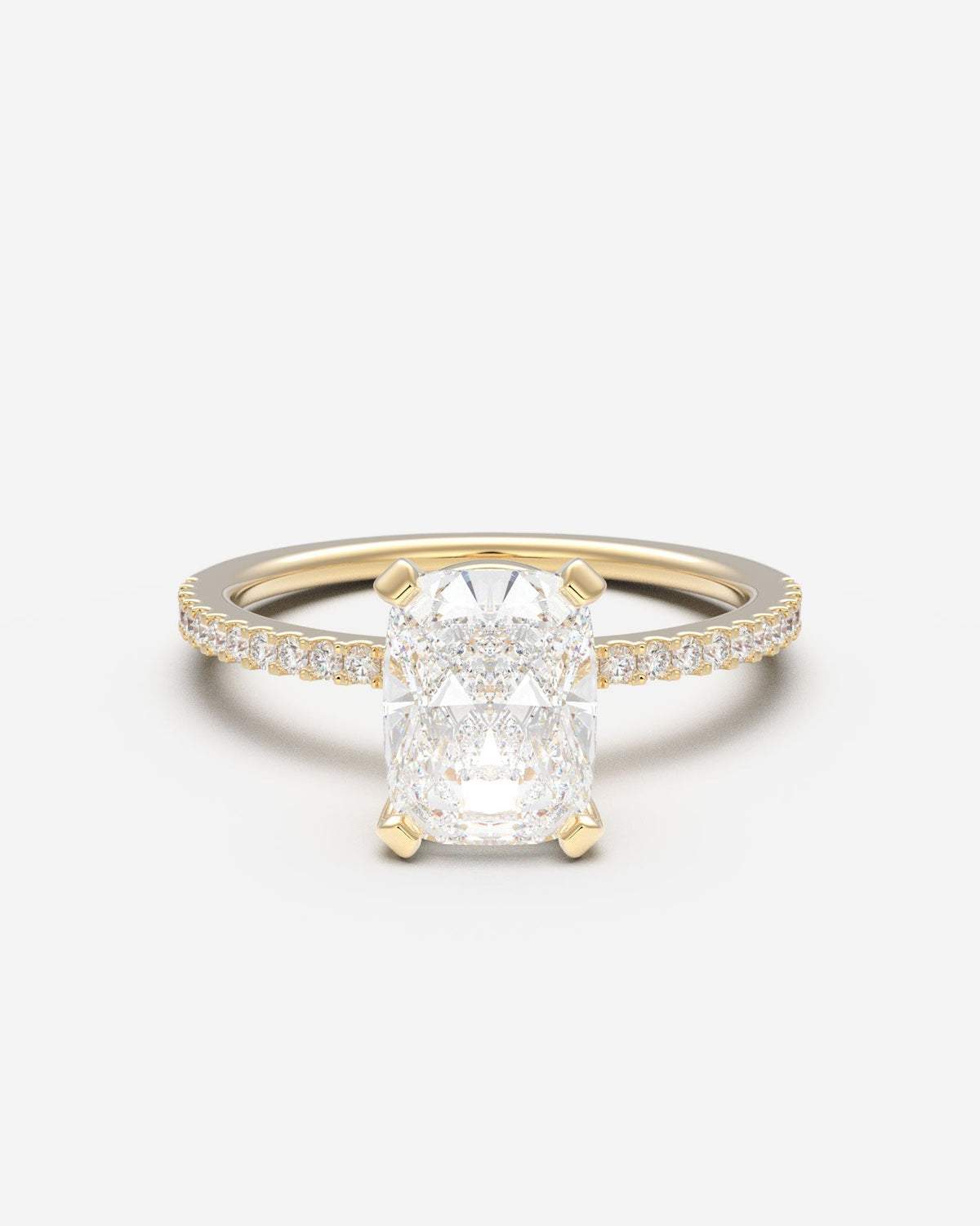 The Eternity Solitaire — Elongated Cushion
