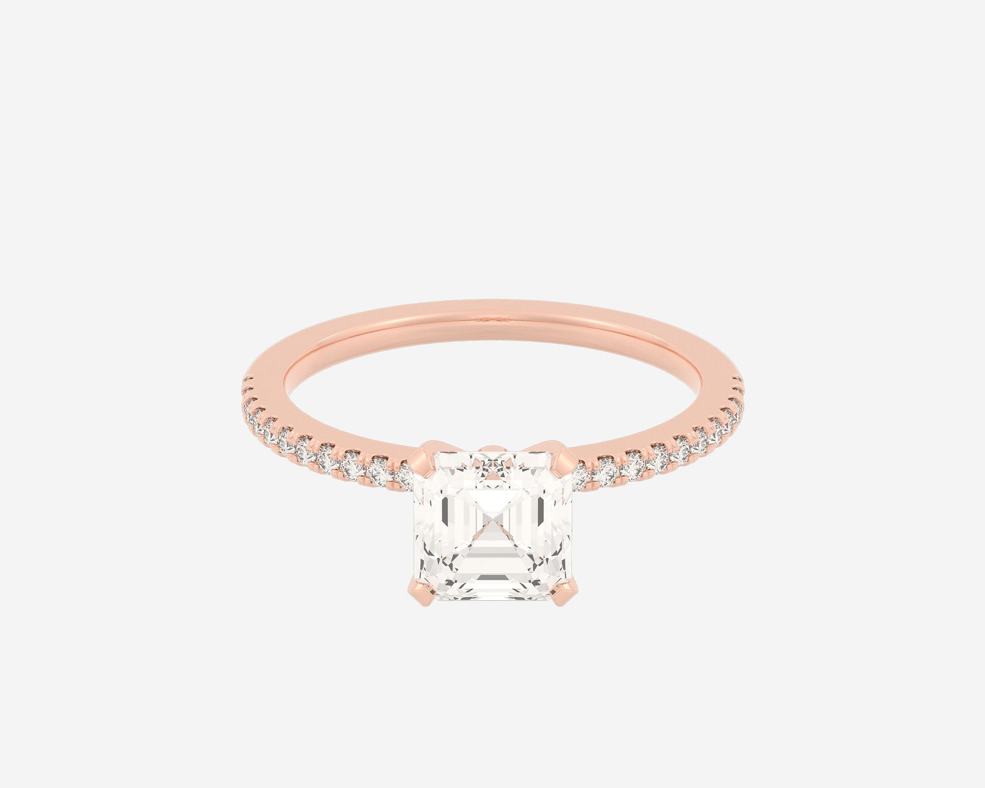 The Eternity Solitaire — Asscher