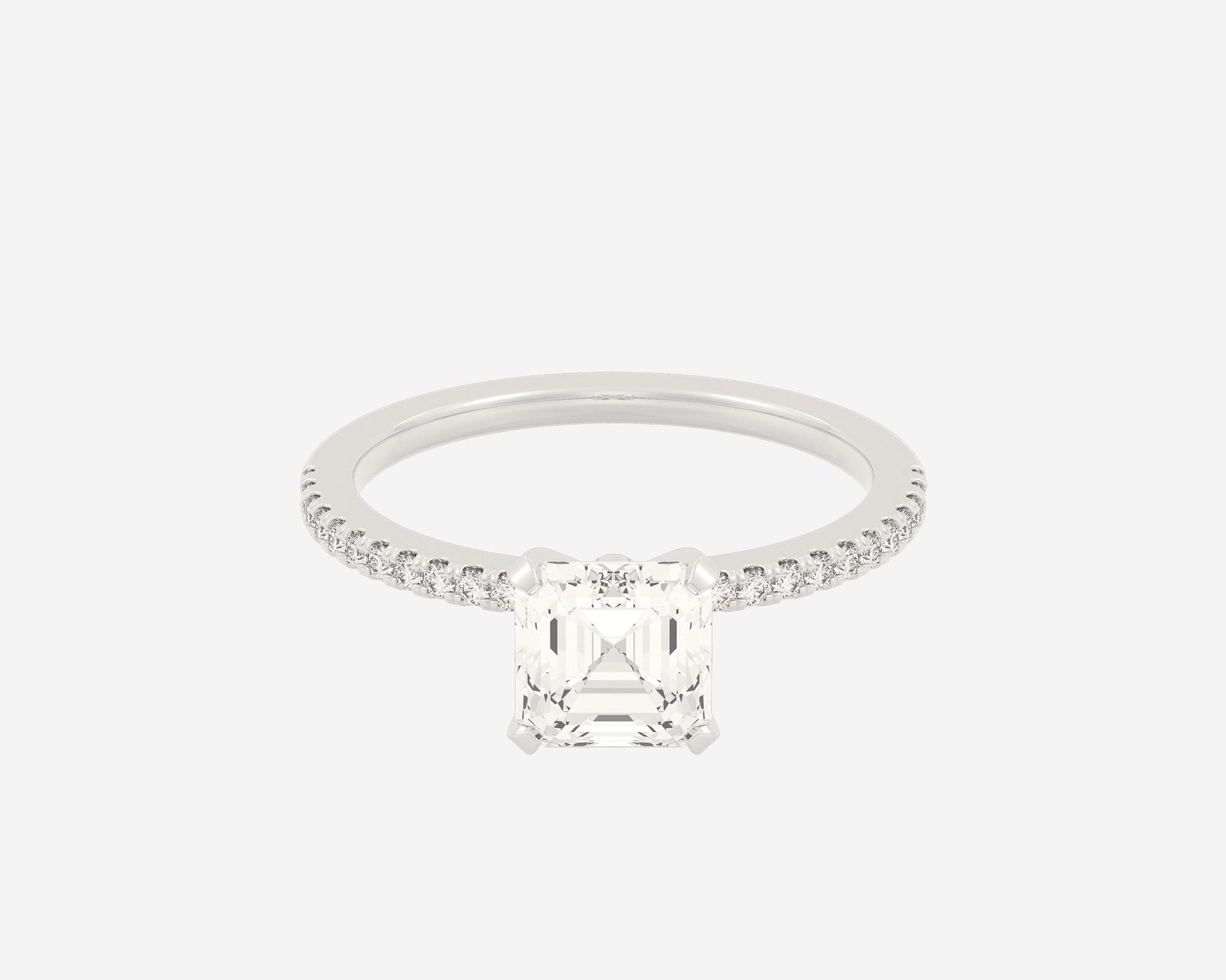 The Eternity Solitaire — Asscher