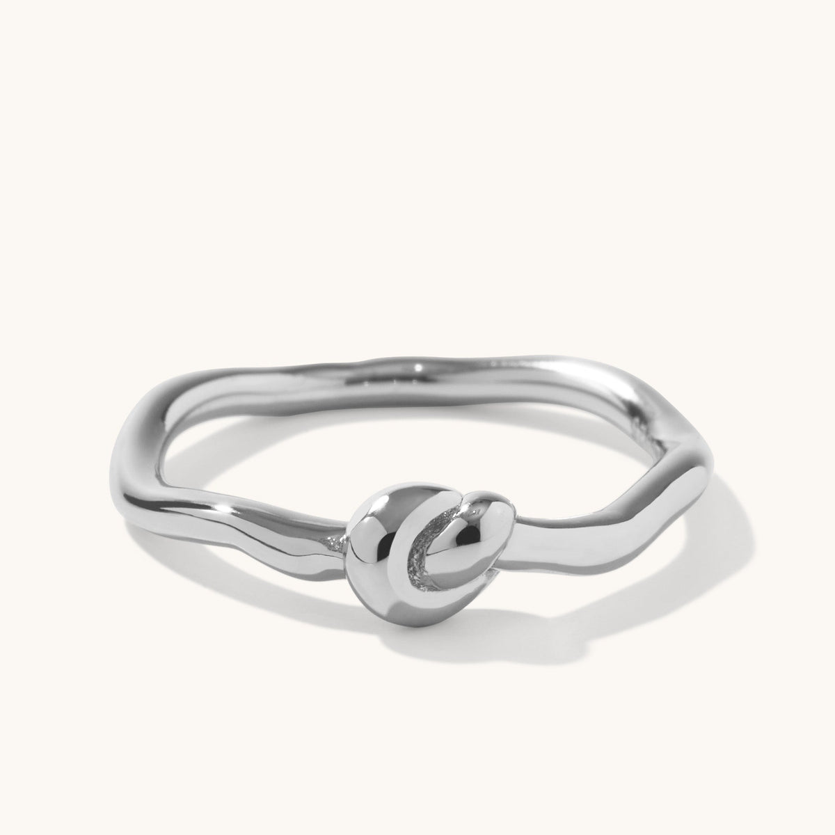 Eternity Knot Ring Silver