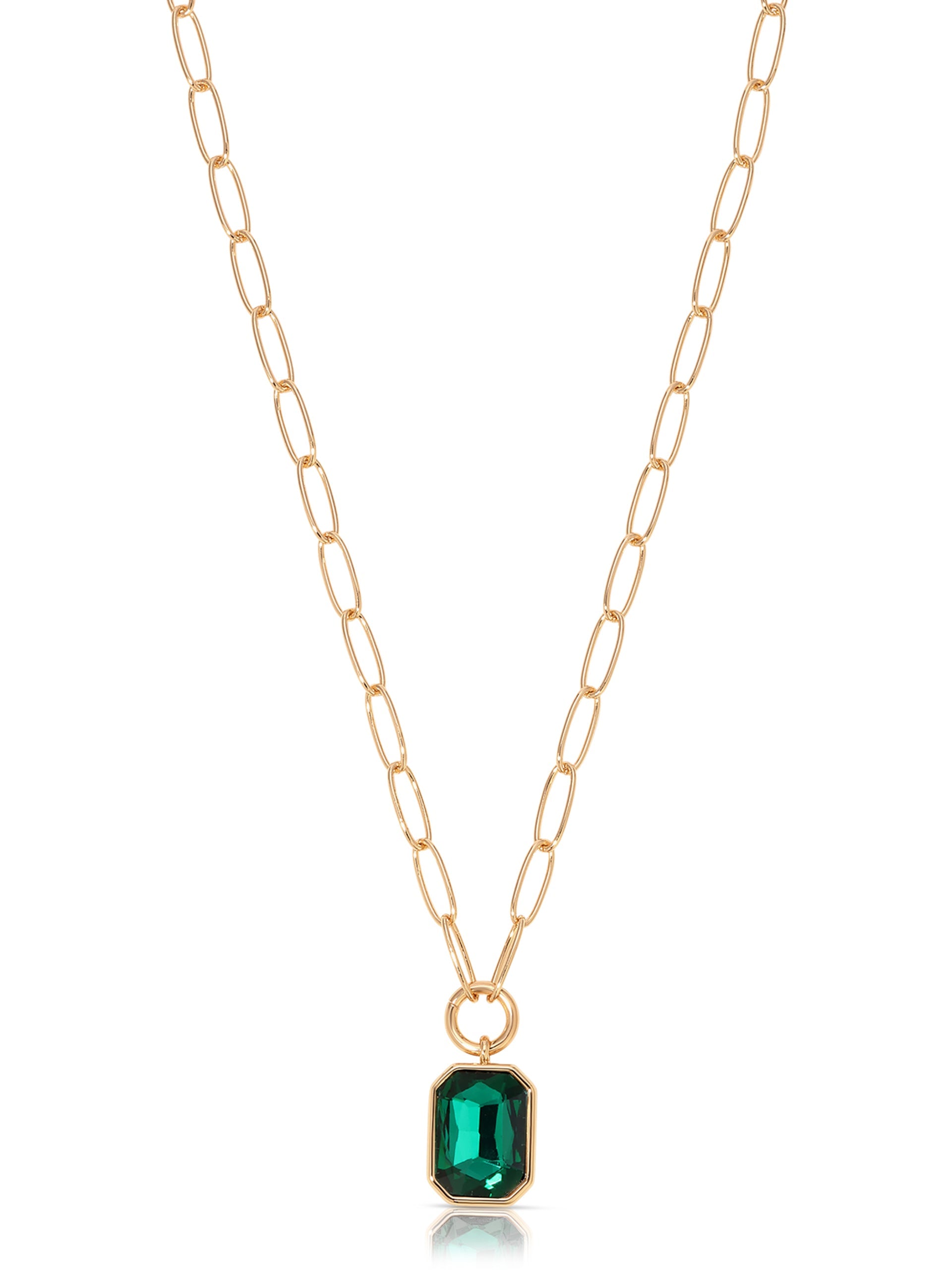 Deco Pendant Necklace