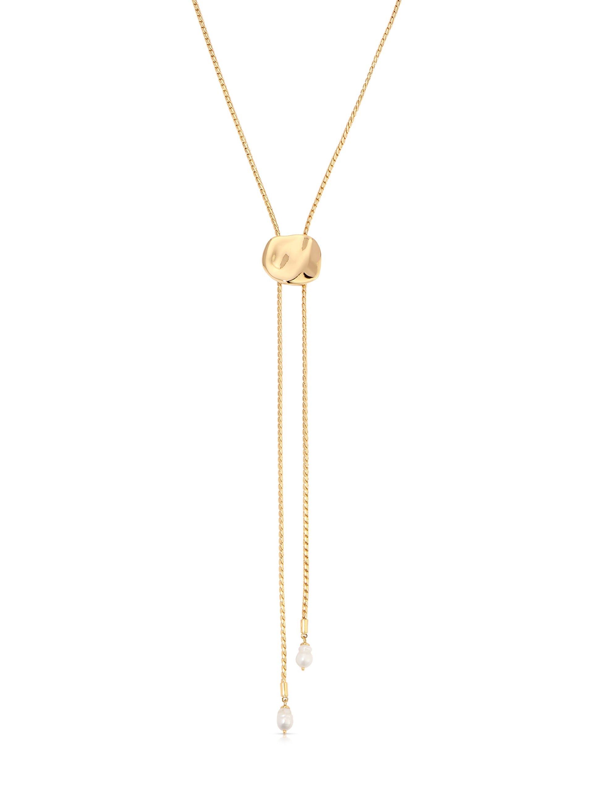 Liquid Luxe Bolo Necklace