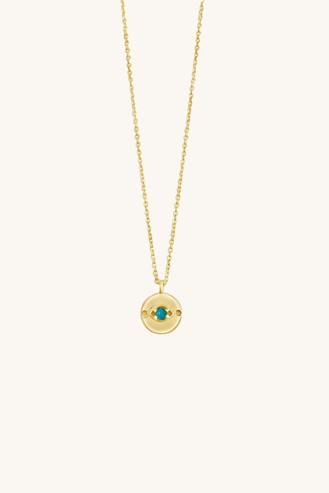 Evil Eye Necklace - Turquoise