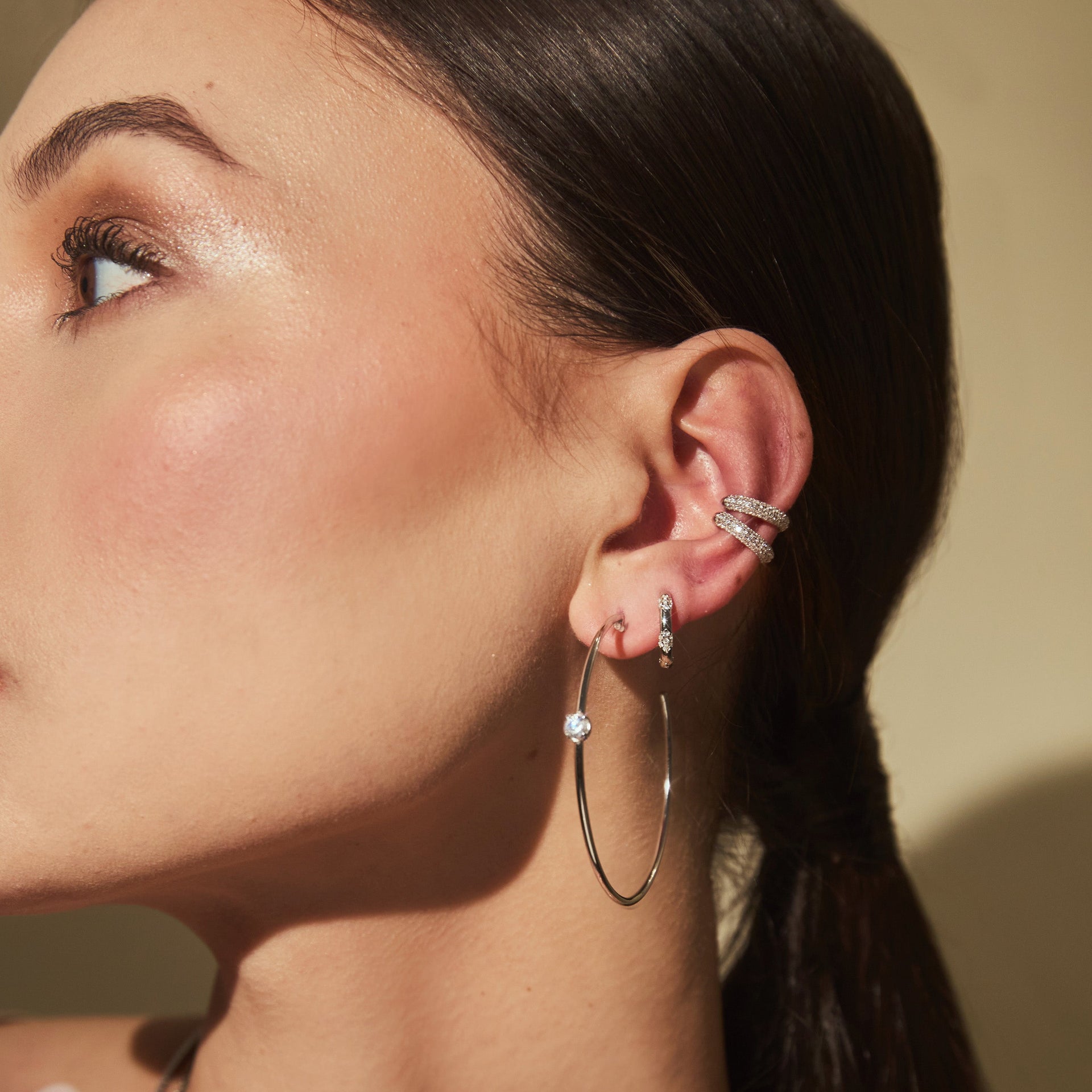 Tory Ear Cuff Silver