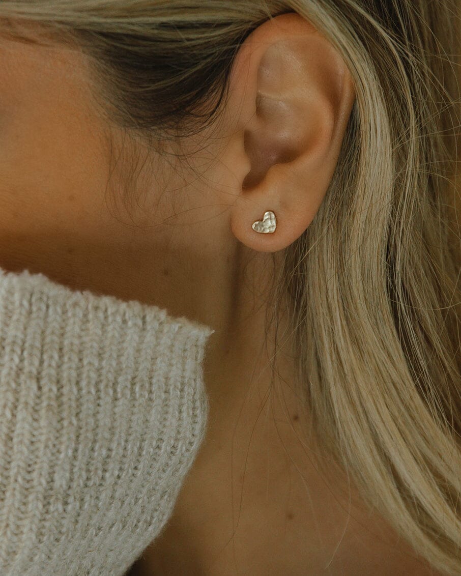 Heart Studs