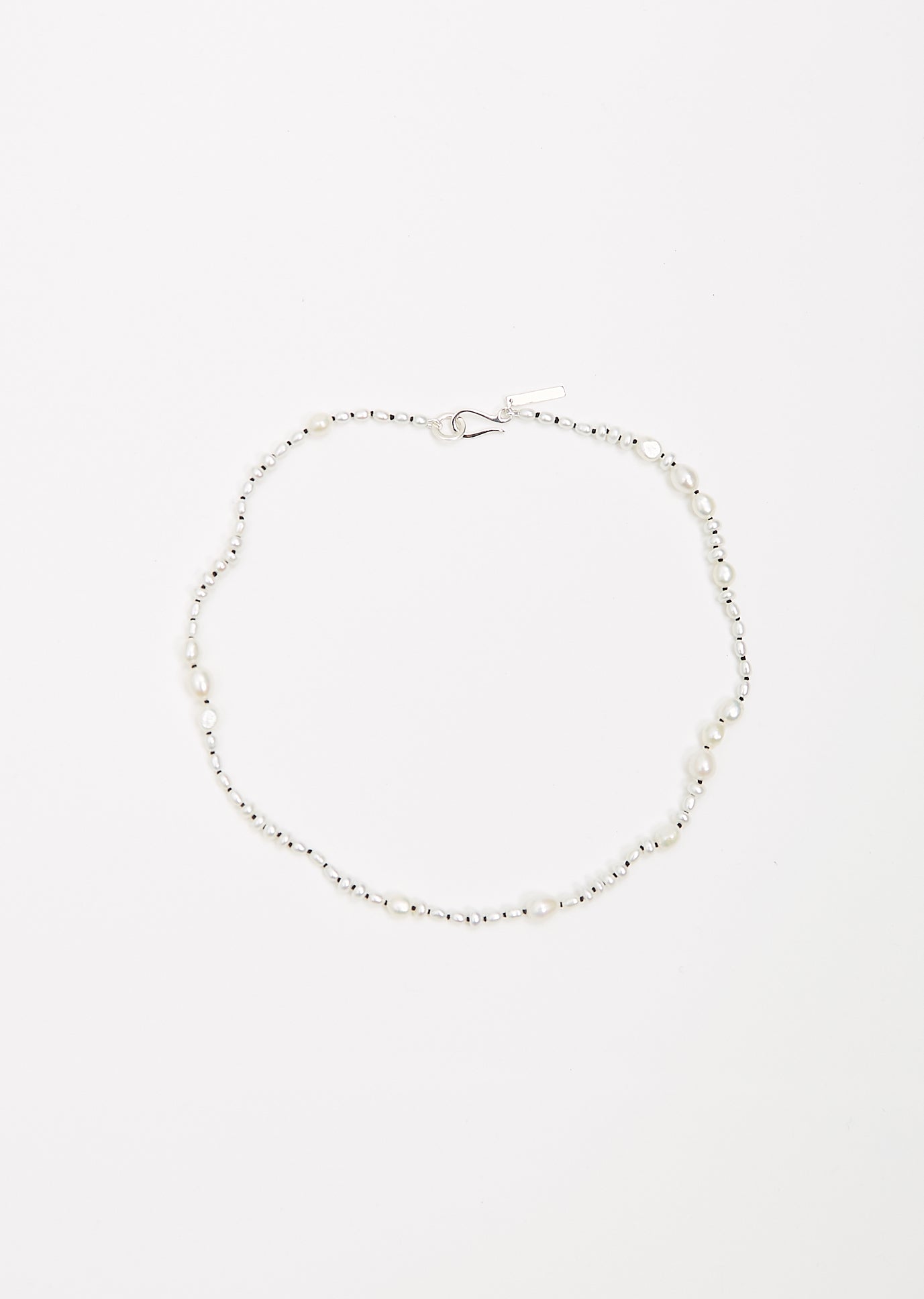 White Pearl Mermaid Necklace