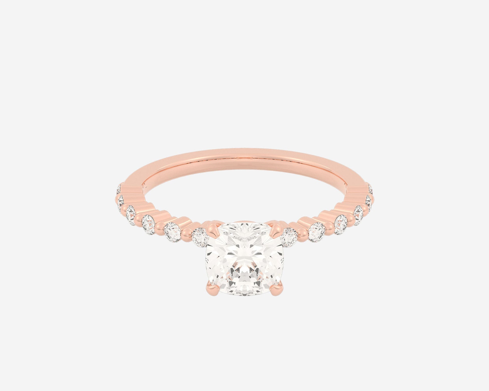 The Floating Solitaire — Cushion