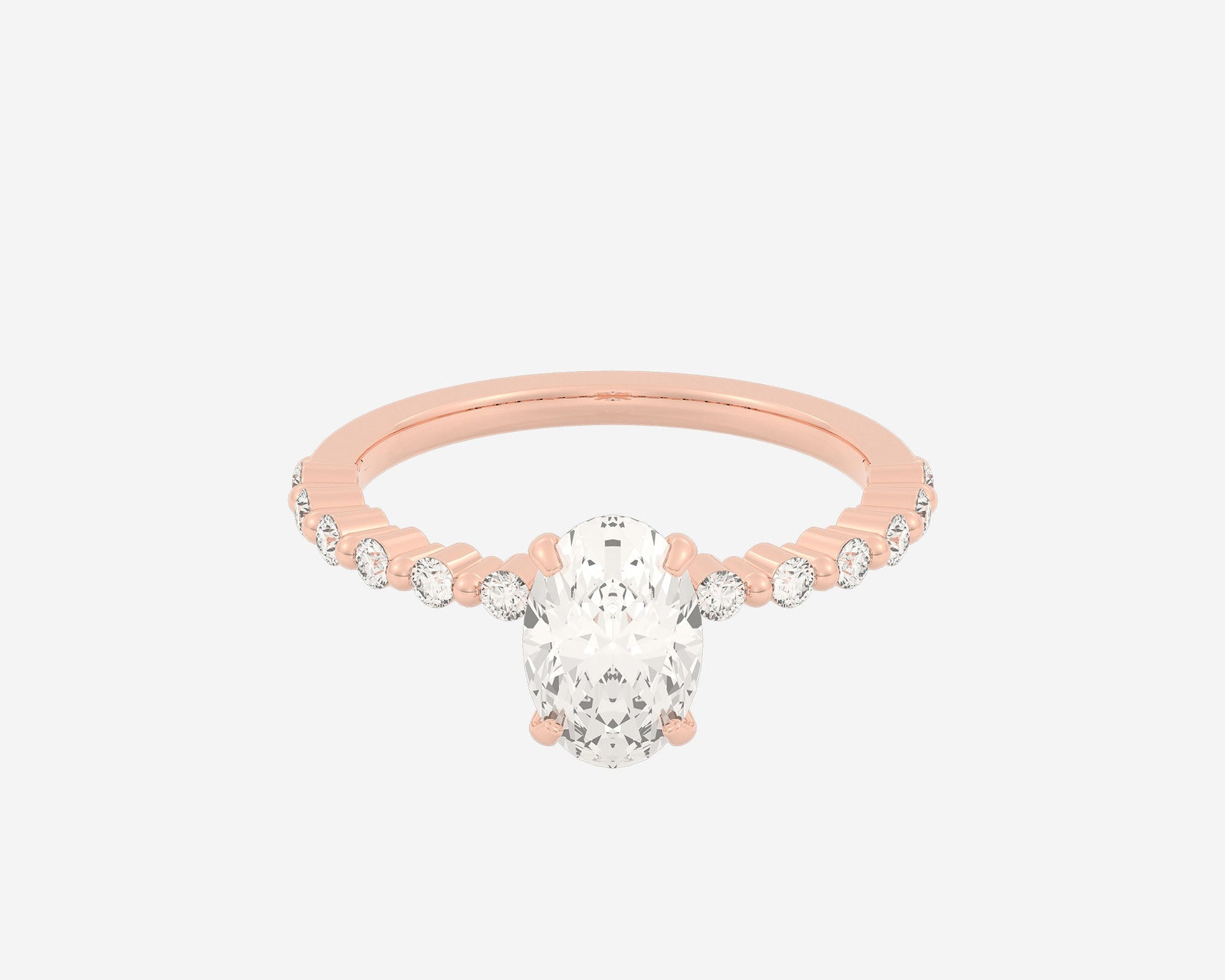 The Floating Solitaire — Oval