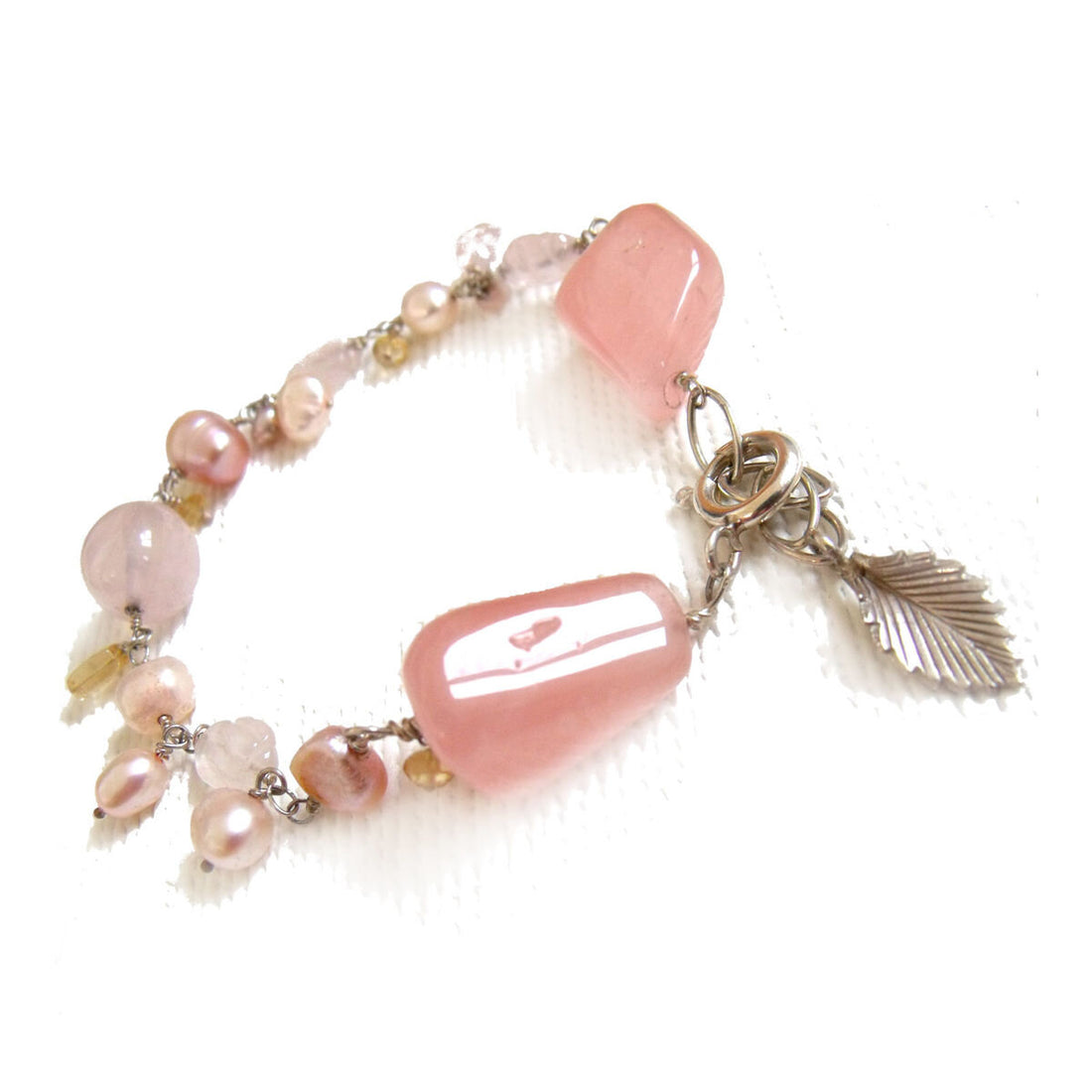 rose-quartz-pink-pearls-and-citrine-bracelet