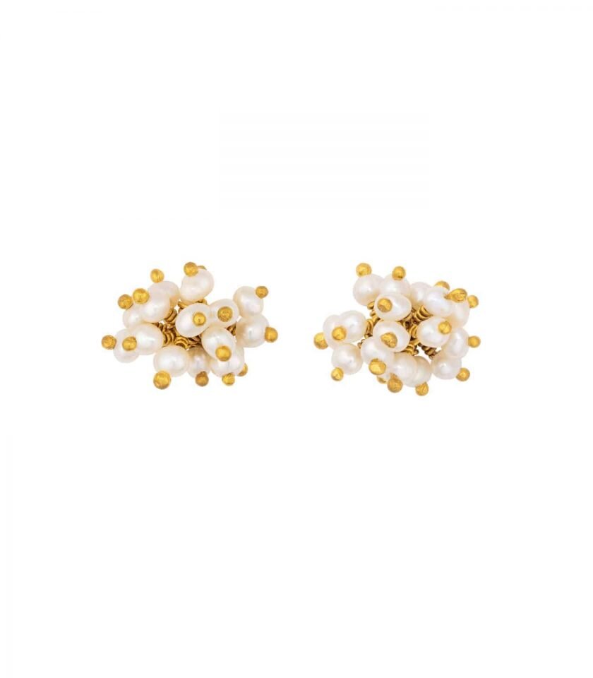 pearl-and-gold-vermeil-pompom-stud-earrings