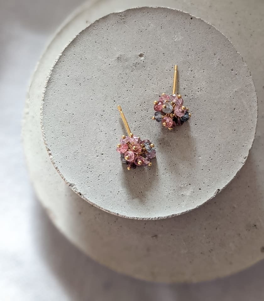pompom-spinel-earrings