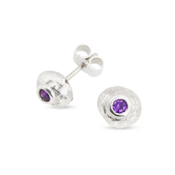 silver-stud-earrings-with-amethyst