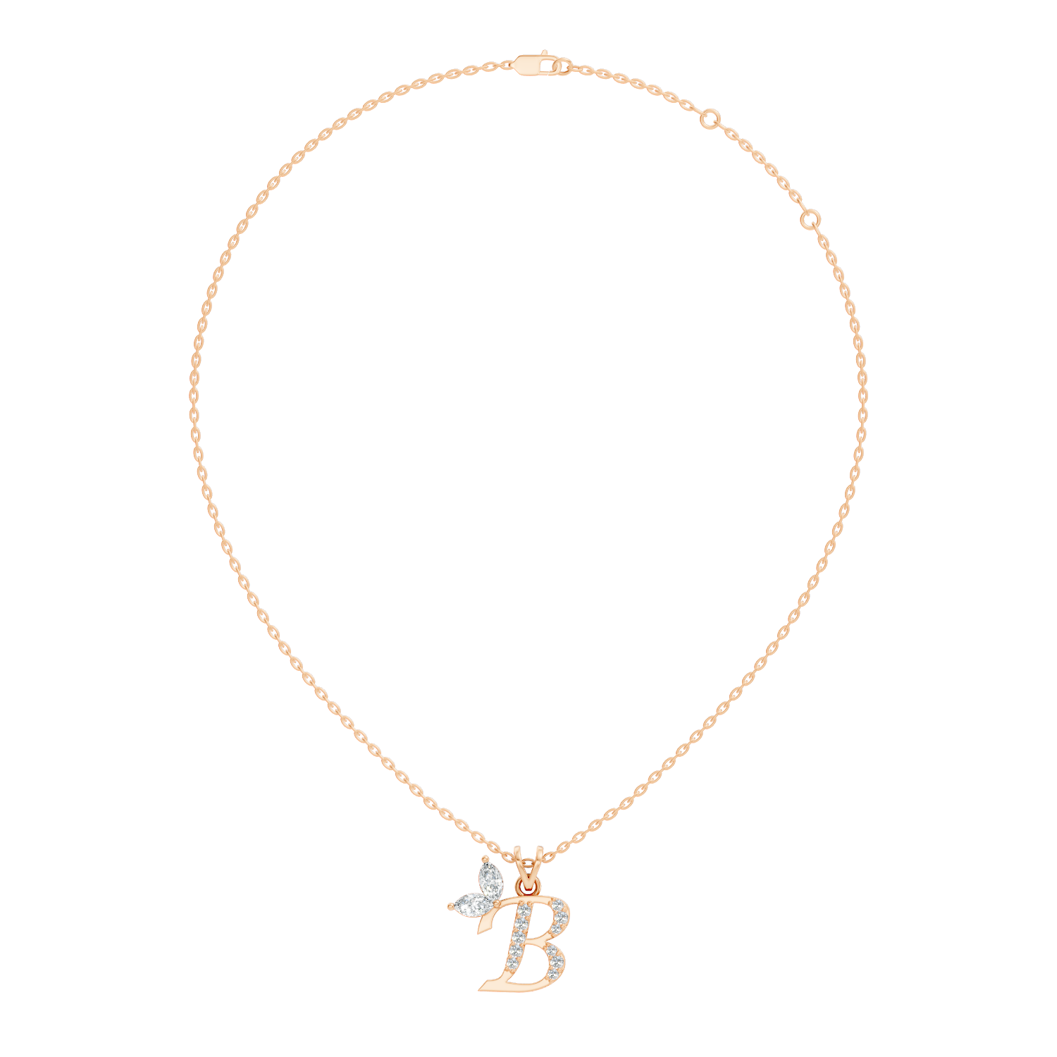 Lab-grown Diamond Pendant in 10K Yellow Gold