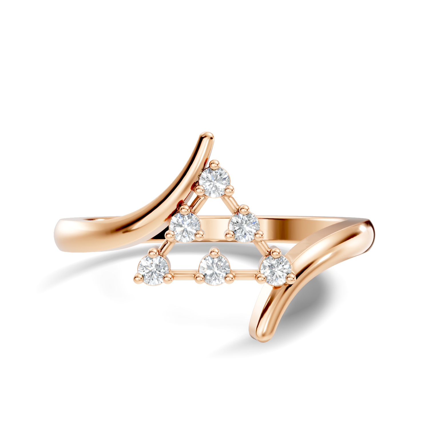 Marquise-Cut Lab-grown Diamond Cluster Ring in 10K White Gold