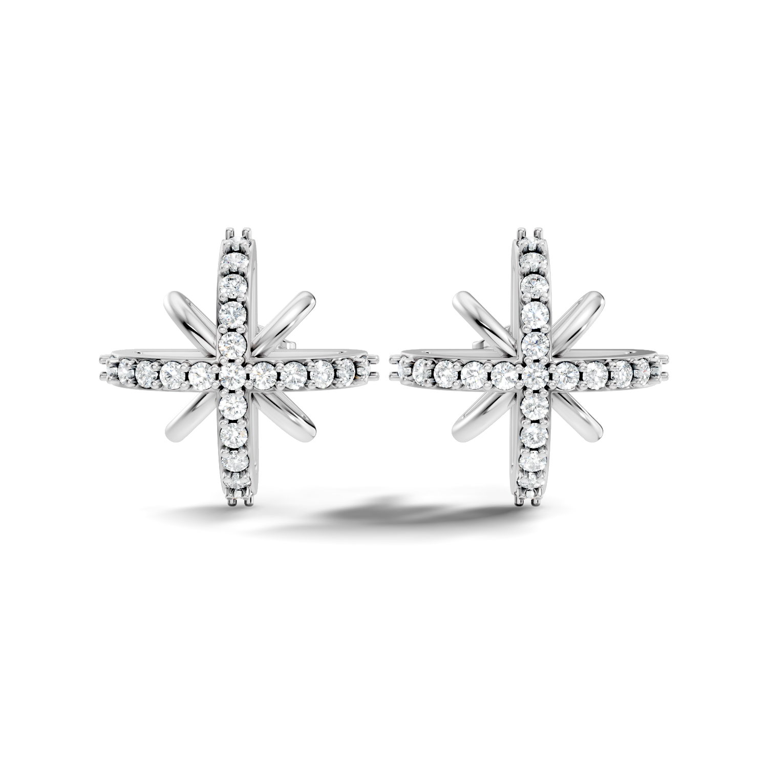 2.52Ct Pear-Cut Lab-grown Diamond Vintage Earrings in 10K Rose Gold