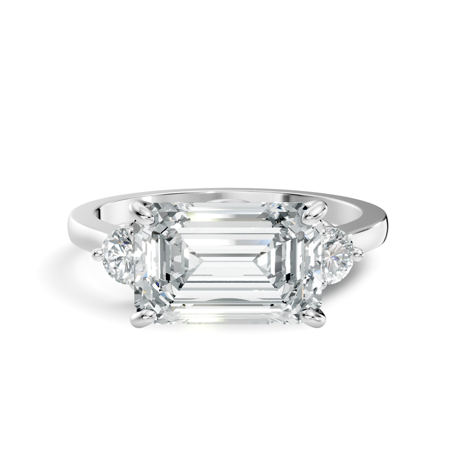 1.80Ct Pear-Cut Lab-grown Diamond Vintage Ring in 10K White Gold