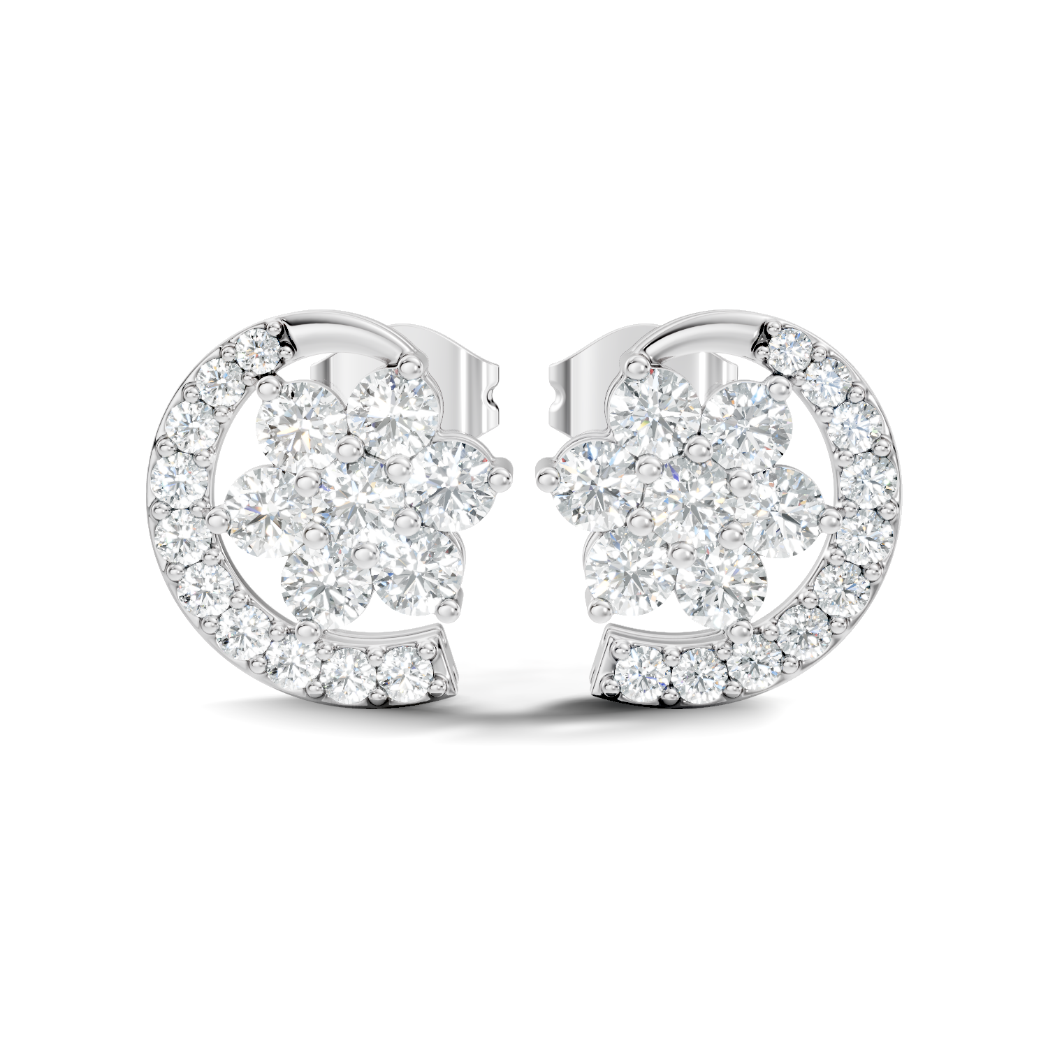 4.12Ct Marquise-Cut Lab-grown Diamond Vintage Earrings in 10K Rose Gold