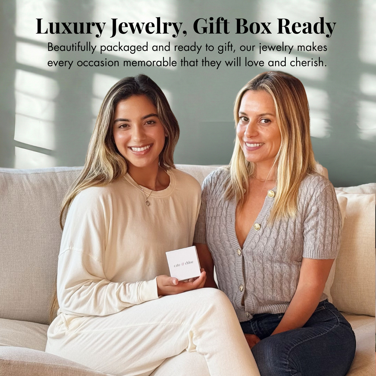 Kennedi 18K Rose Gold Plated Stud Earrings with Ceramic Halo and Crystals — Final Sale