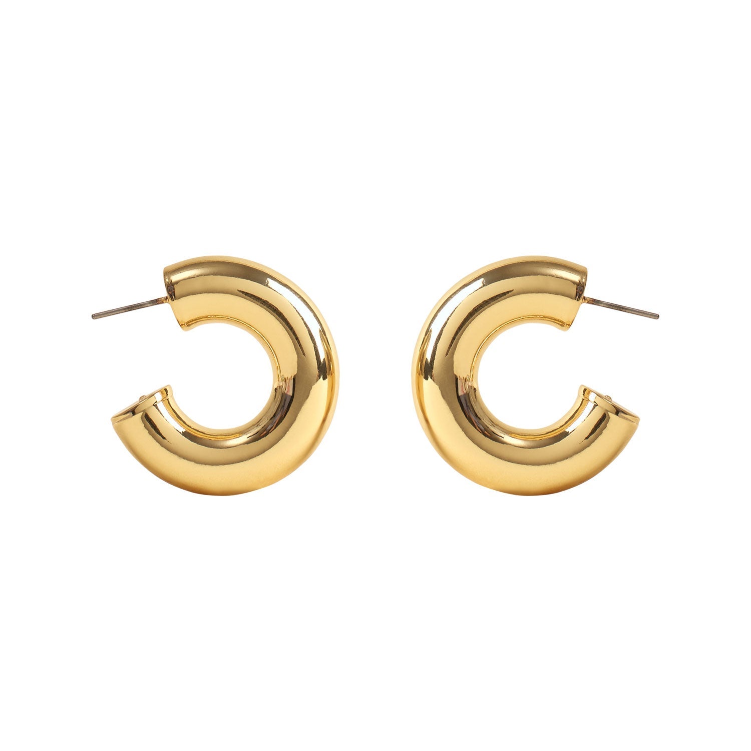Emma Gold Hoop Earrings