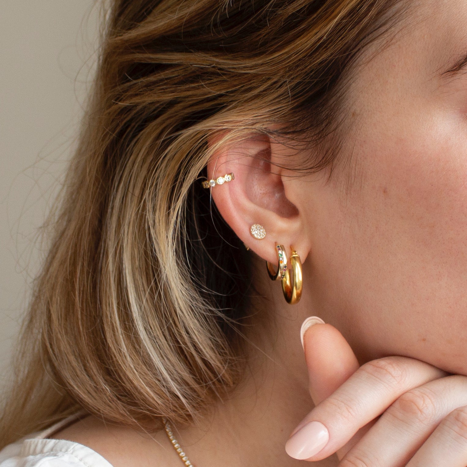 Emmeline Ear Cuff Gold