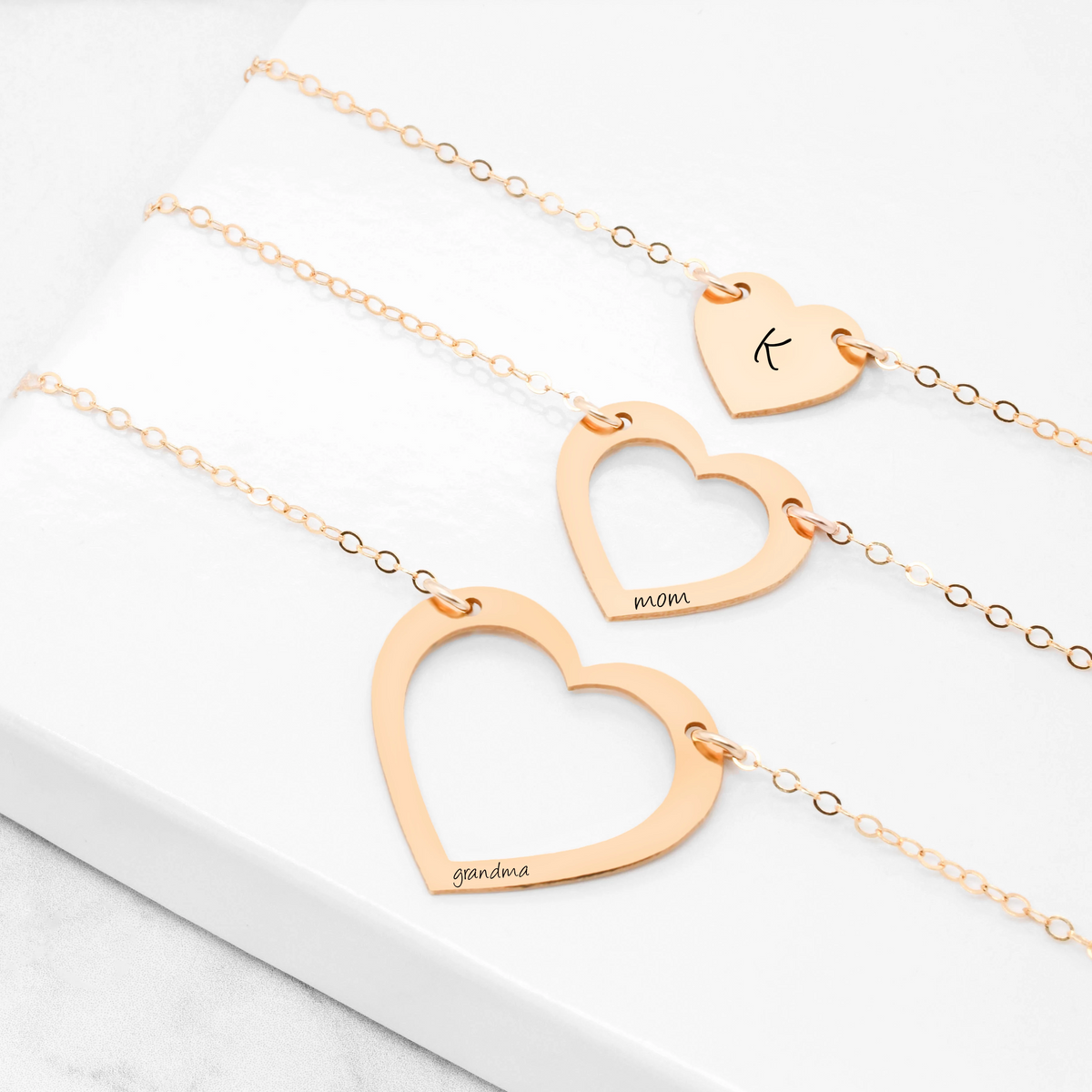 Gold 3 Generations Necklace
