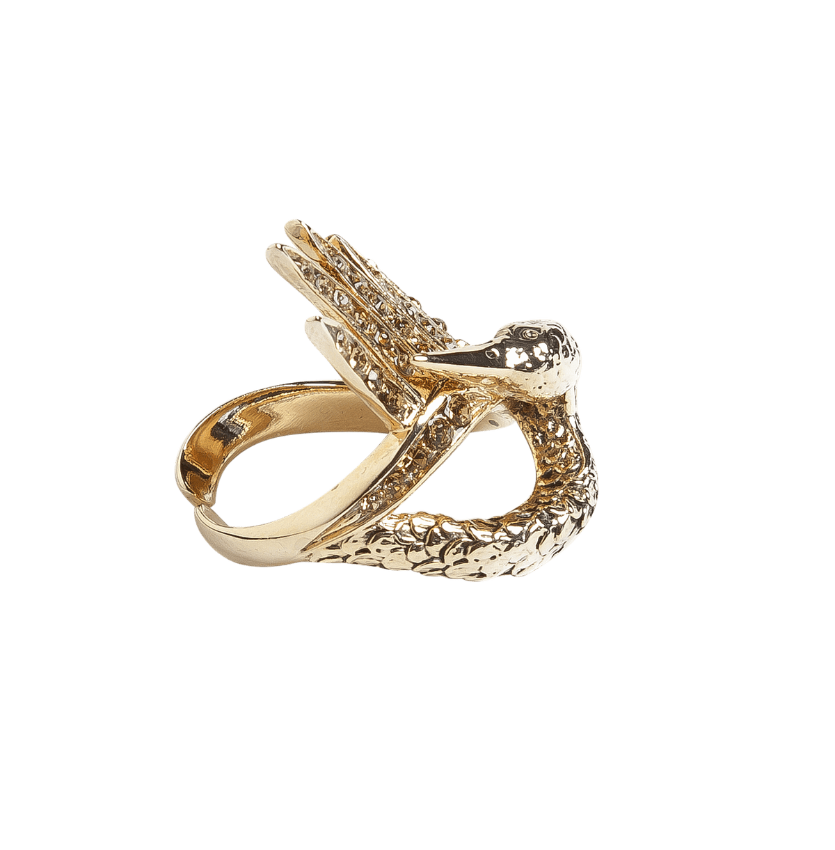 Ring Cawan Swan Ring