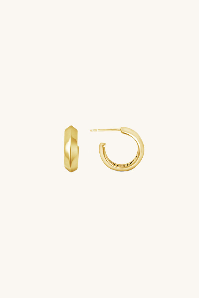 Good Lookin' Hoop Earrings - Gold