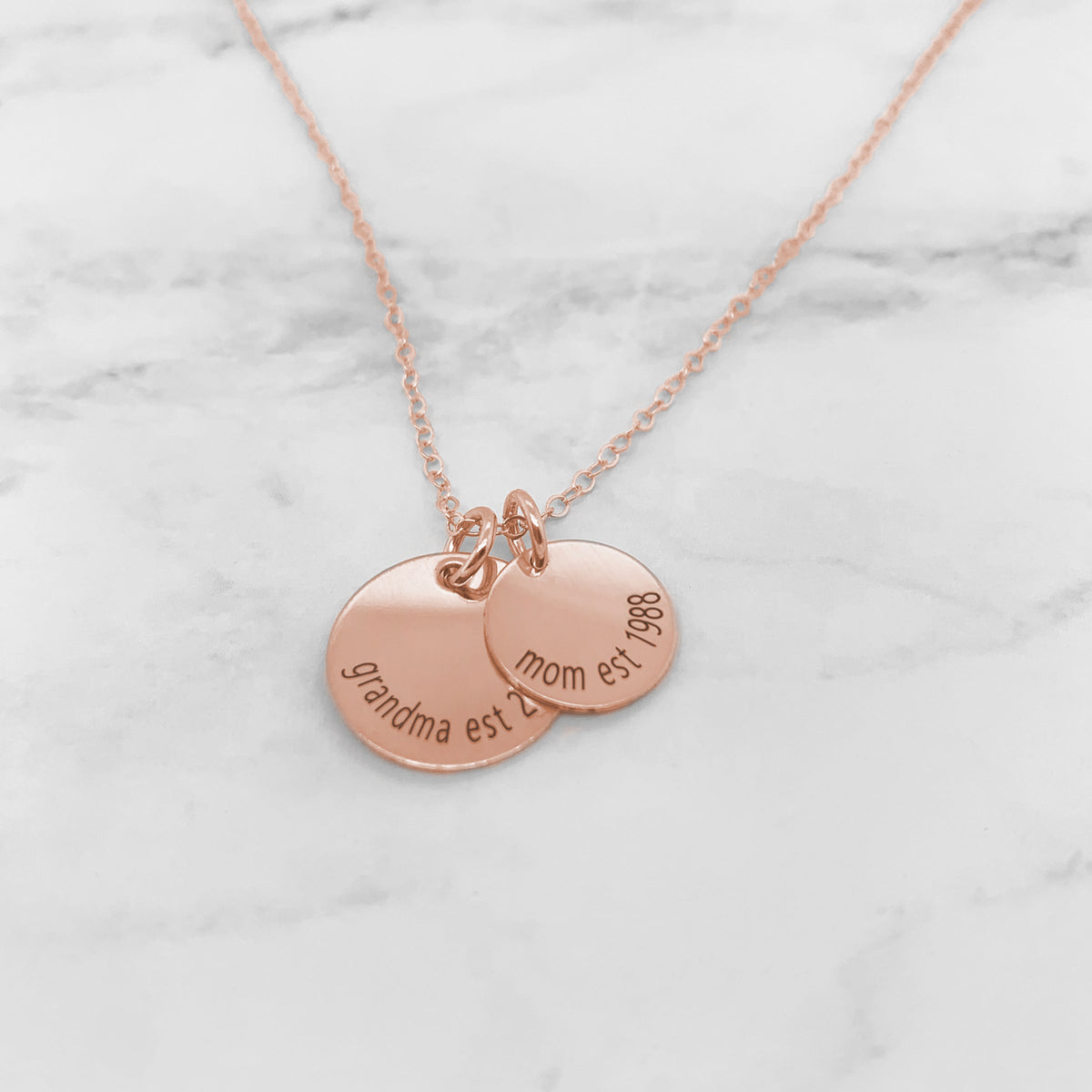 Grandma Necklace - Personalized Necklace For Grandma