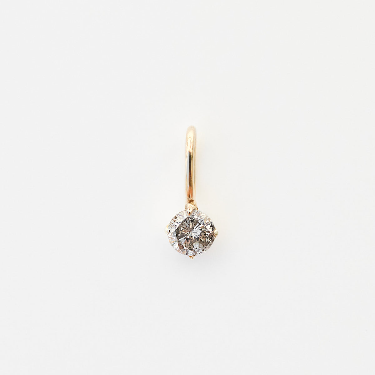 Treasured Salt and Pepper Diamond Charm