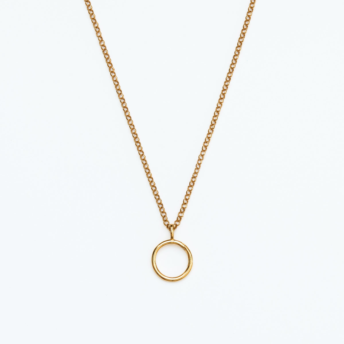 Luxe Charm Holder with Rolo Chain