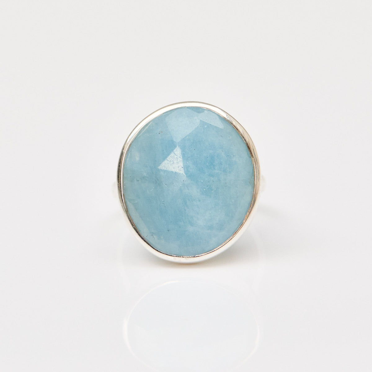 Marissa Aquamarine Statement Ring