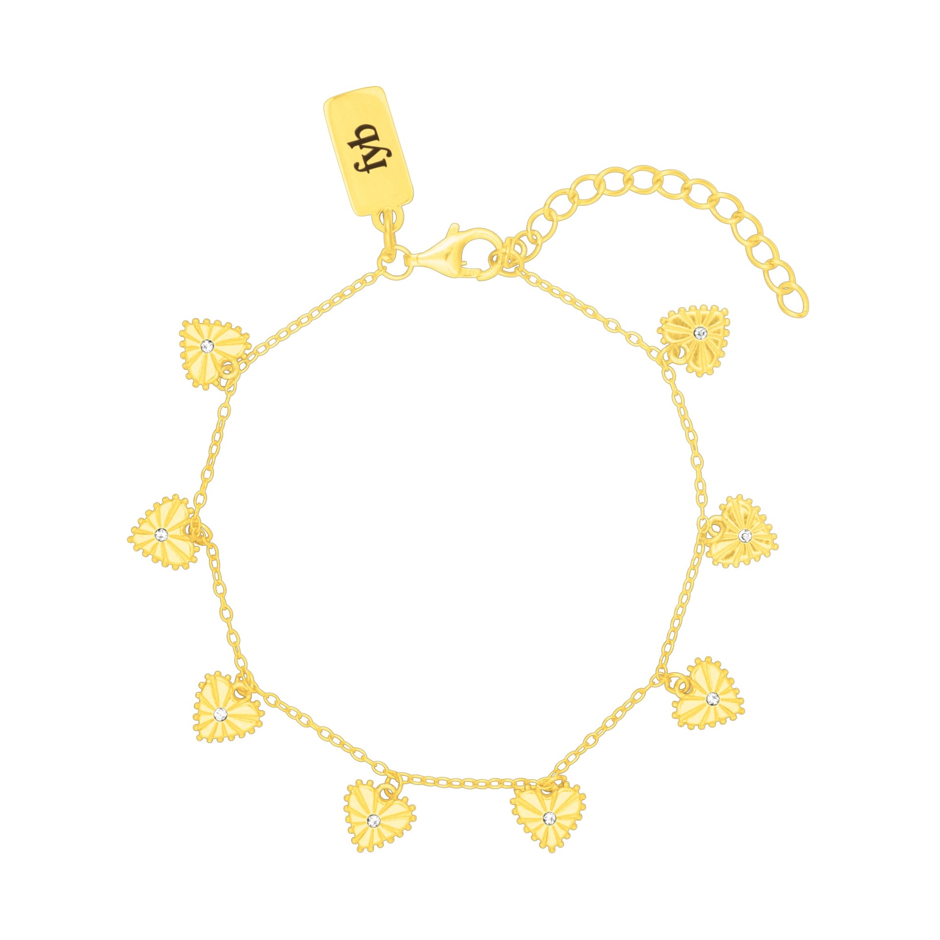 Heirloom Heart Bracelet Gold