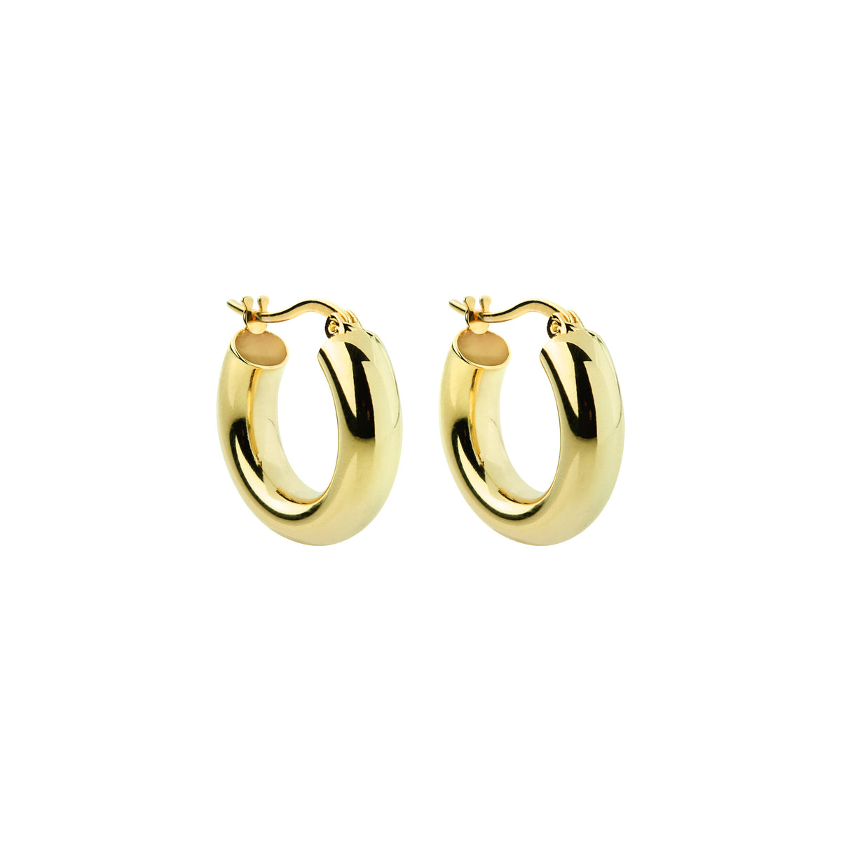 Knocker Hoops - gold