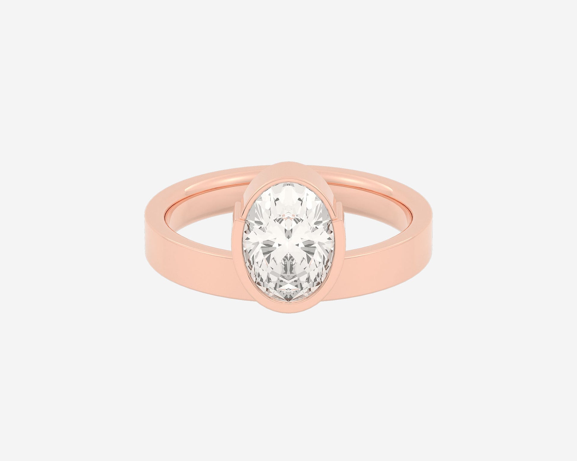 The Horizon Half Bezel — Oval