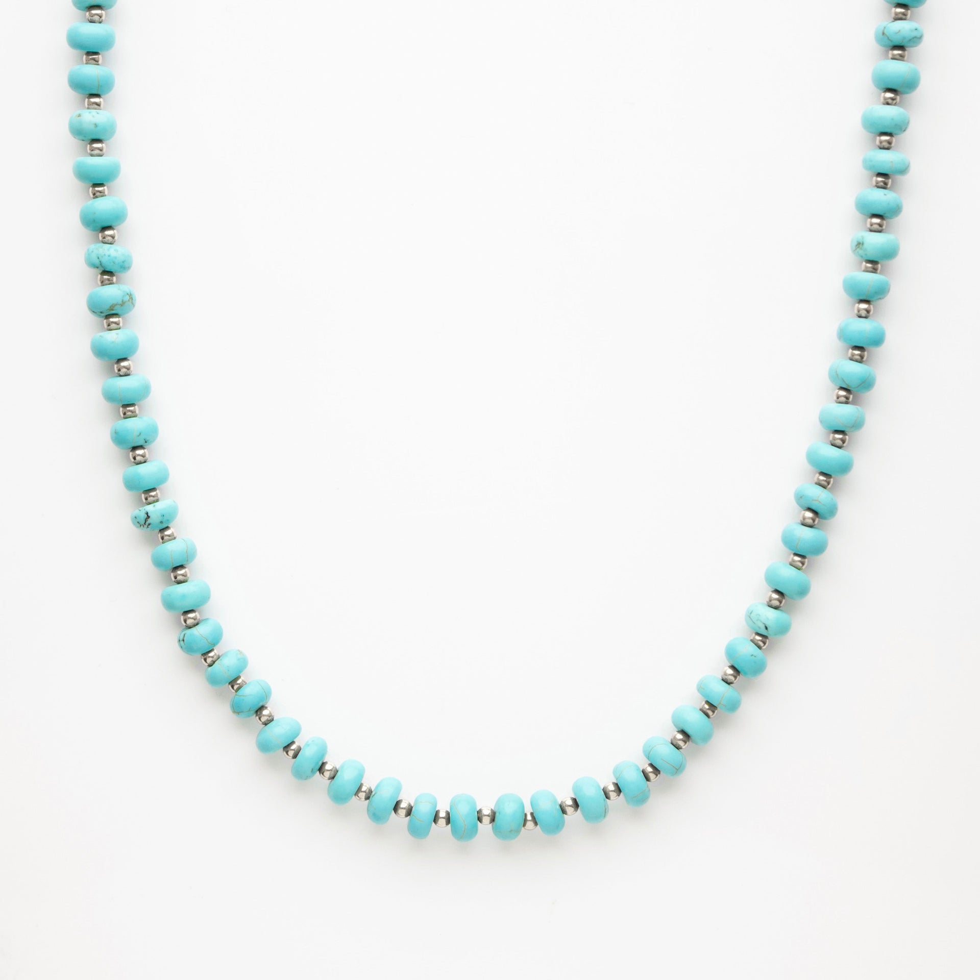 Firoza Jade Beaded Necklace
