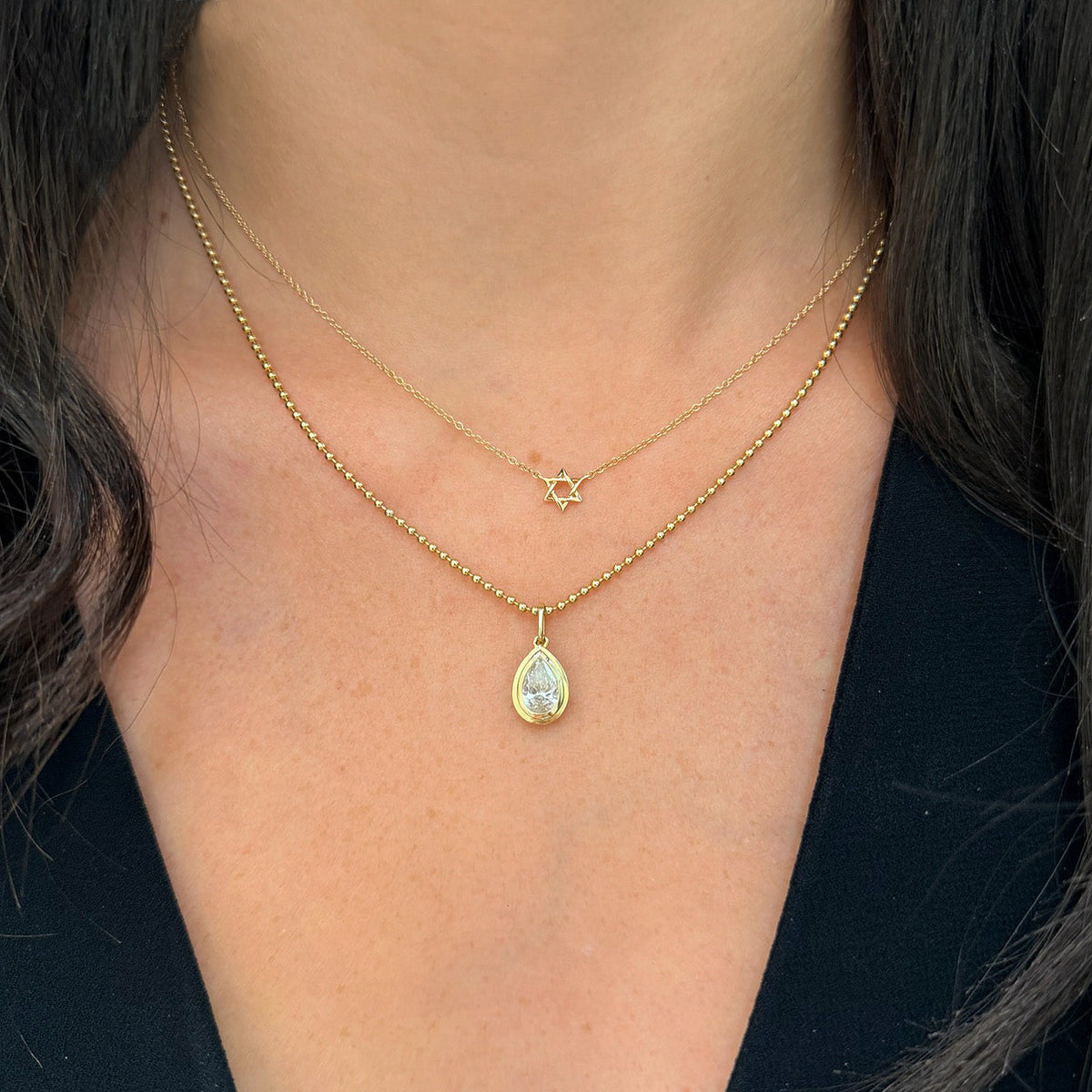 Star of David Necklace