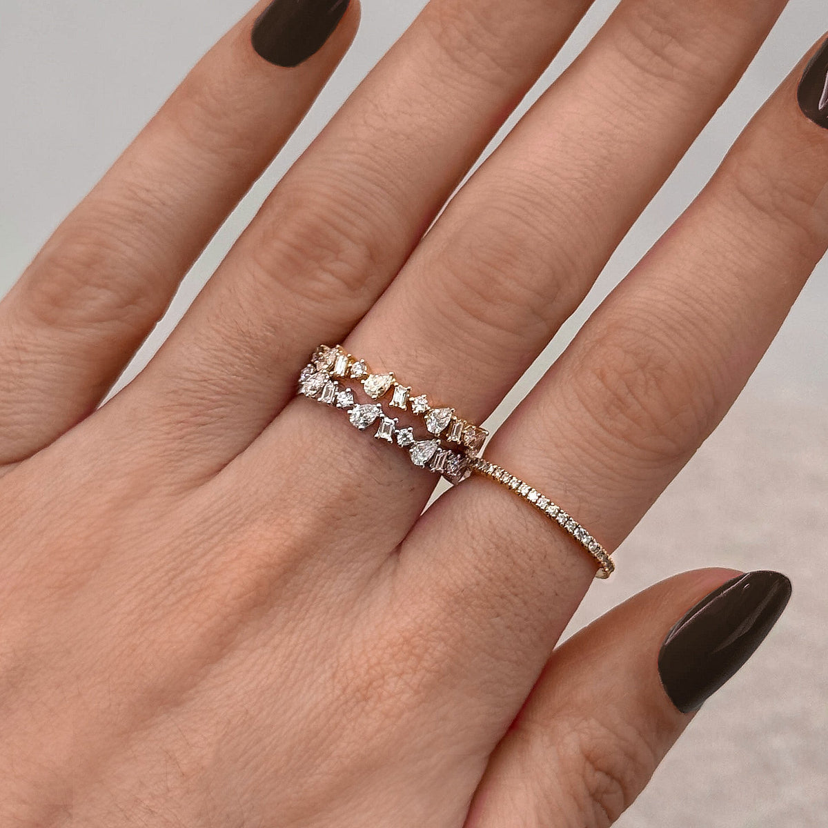 Mixed Shape Diamond Ring