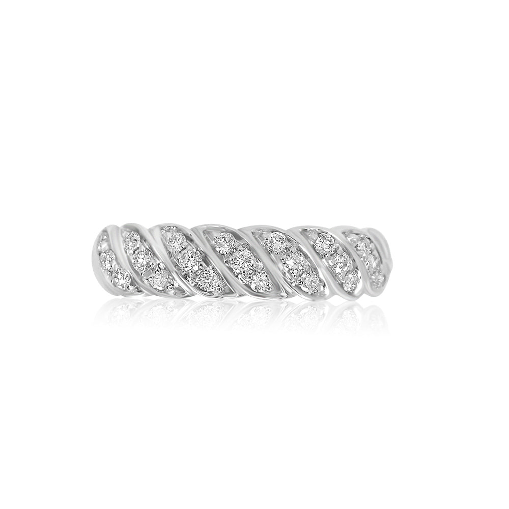 Gold Diamond Croissant Earring Cuff