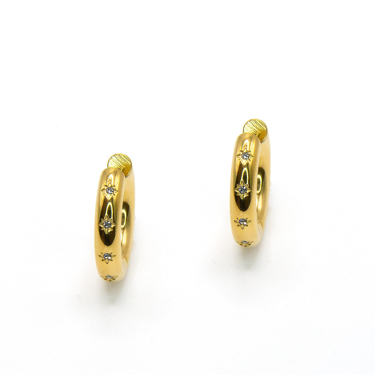 Celestial Hoop Earrings
