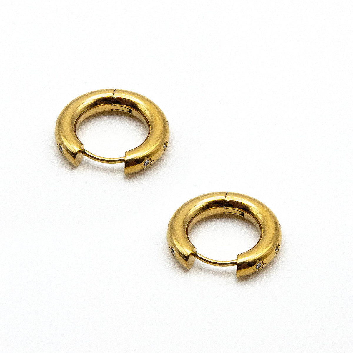 Celestial Hoop Earrings