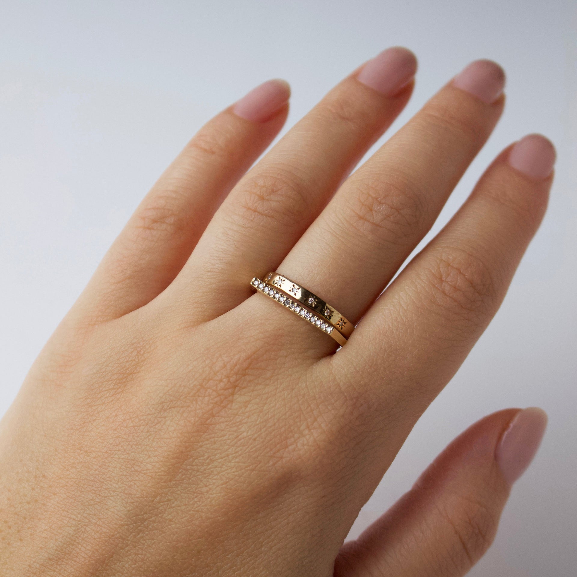 Odette Diamond Bar Ring