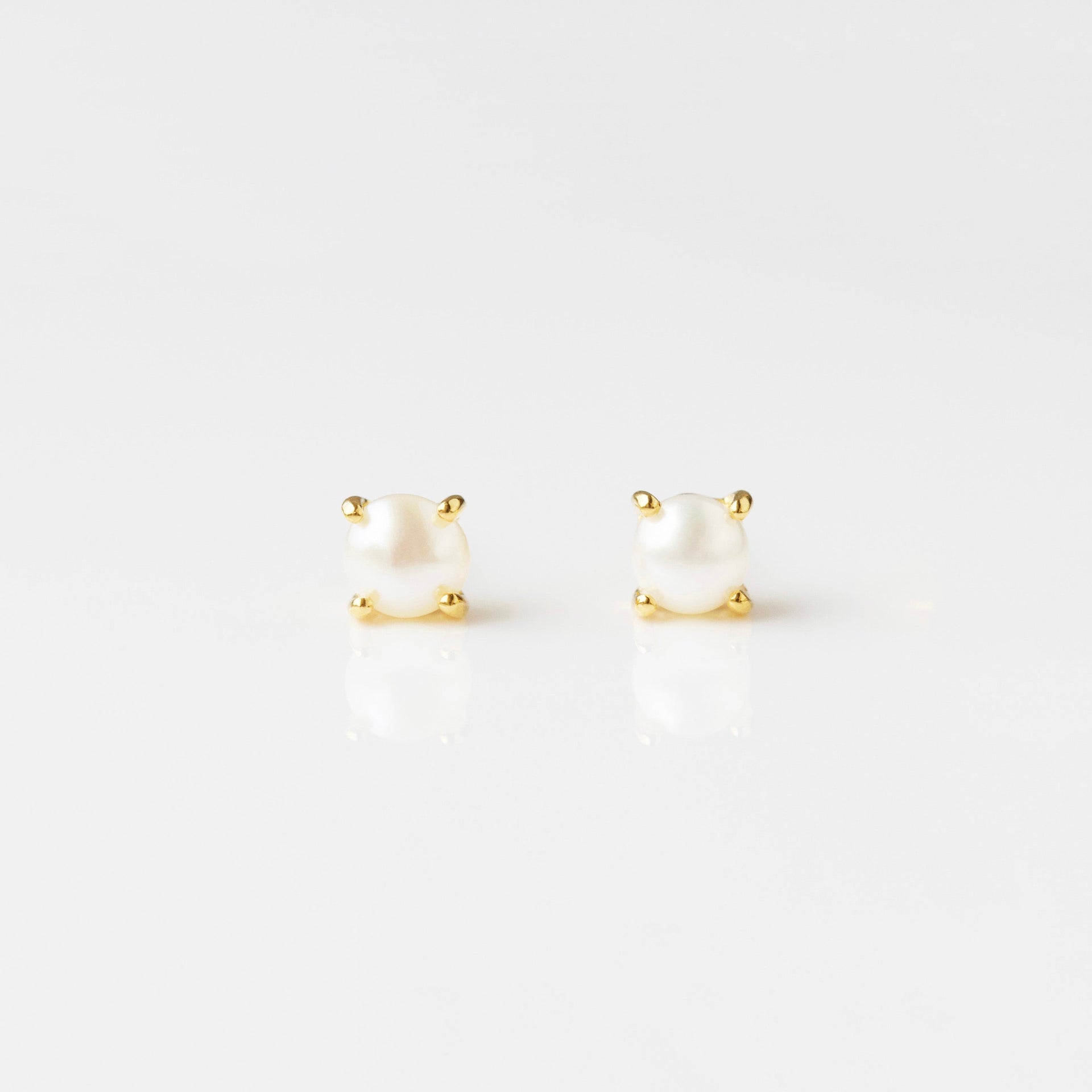 Pearl Stud Earrings
