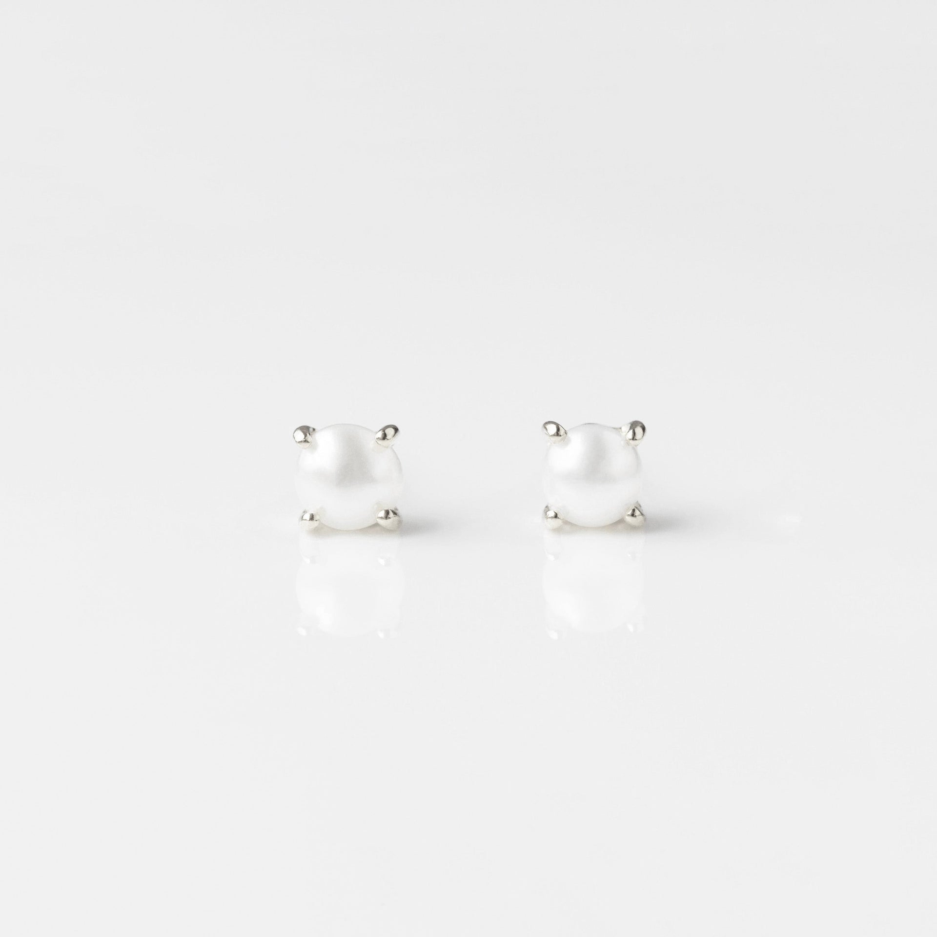 Pearl Stud Earrings