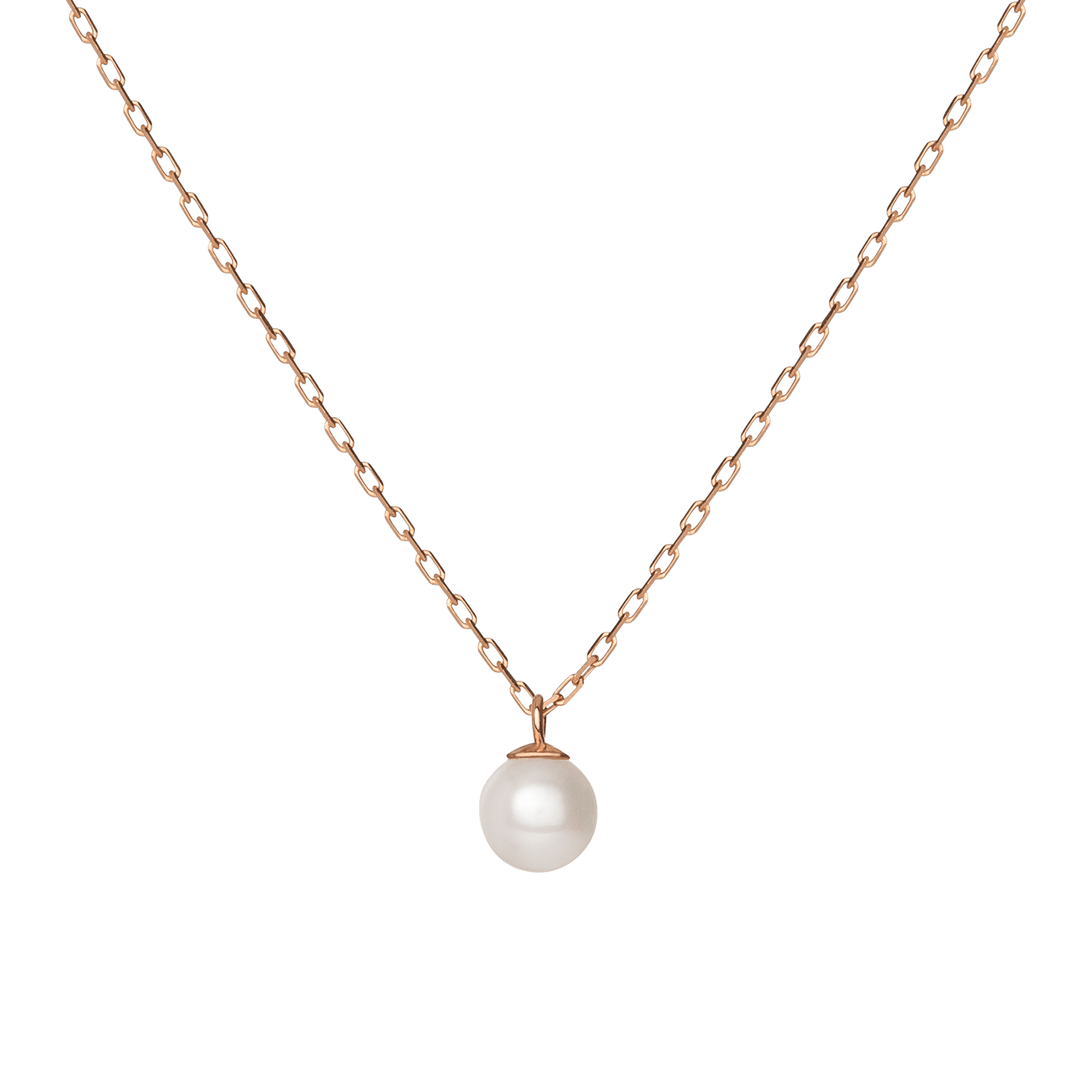Simple Pearl Necklace