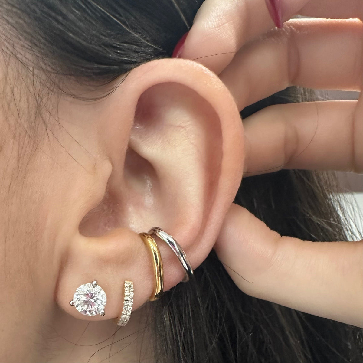 Solid Gold Ear Cuff